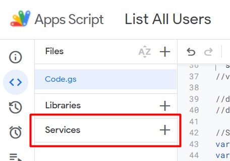 Auto Generate Google Users List - Welcome